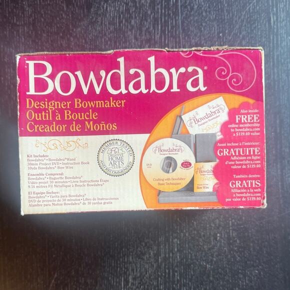 NEW Bowdabra & Mini Bowdabra Bowmaker with DVD Gifts Wedding Crafts - Picture 2 of 6